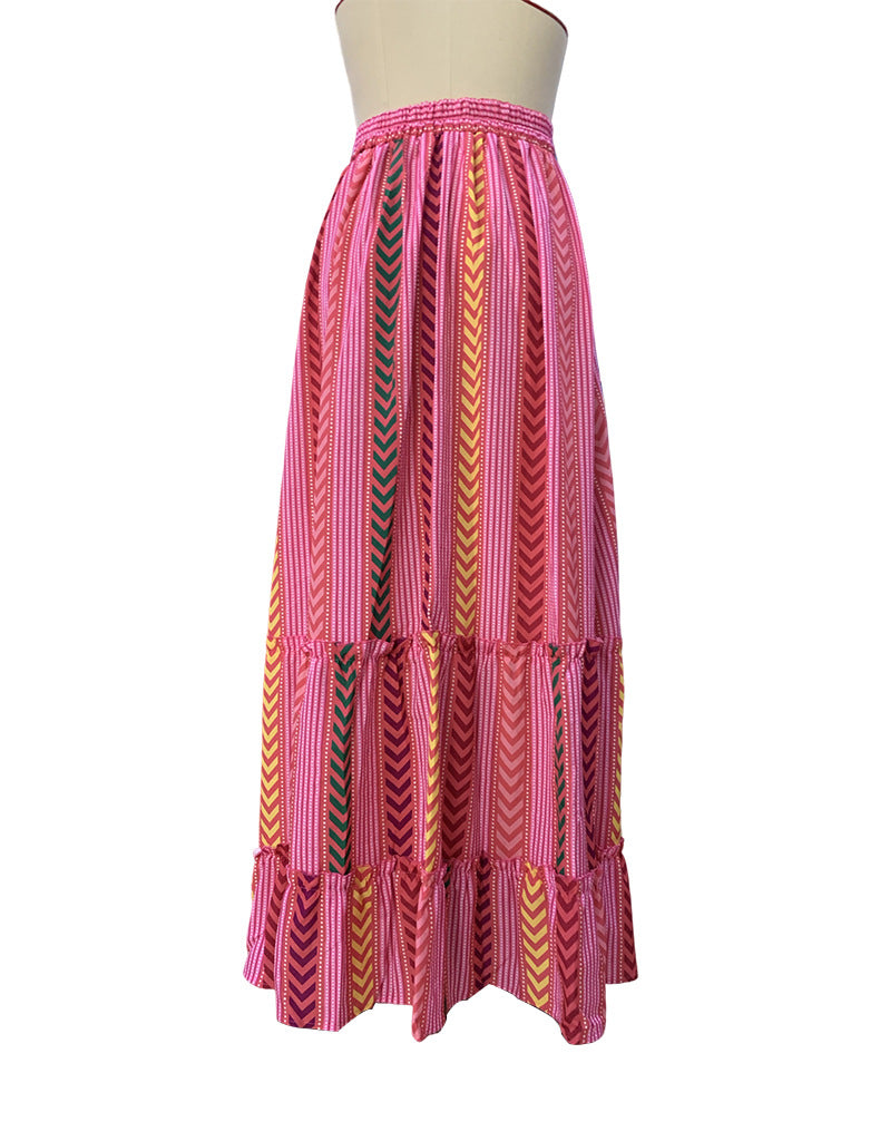 Bohemian Fall Long Skirts for Women-Skirts-Free Shipping at meselling99