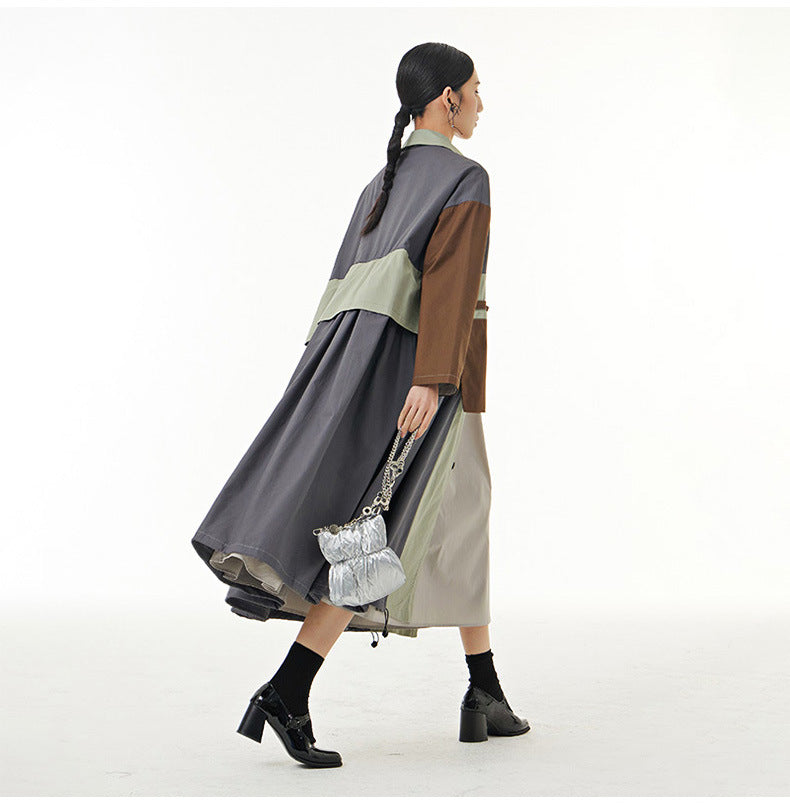 Fashion Designed Plus Sizes Women Trench Coats-Coats & Jackets-Free Shipping at meselling99