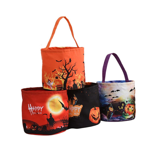 Halloween Pumpkin Candy Handle Bags/Basket-Baskets-Free Shipping at meselling99