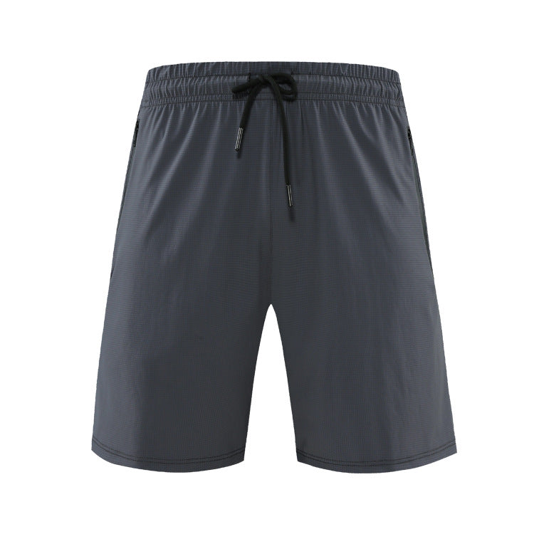 Summer Men Sports Fast Drying Shorts-Pants-Dark Gray-M-Free Shipping at meselling99