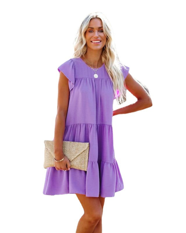 Summer Daily Sun Dresses-Dresses-Free Shipping at meselling99