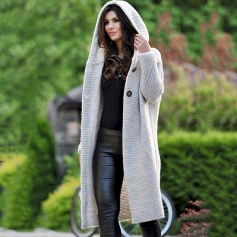 Fall Kntting Long Knitting Cardigan Sweaters--Free Shipping at meselling99