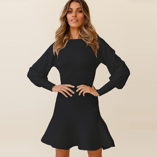 Women Plus Sizes Knitted Winter Dresses--Free Shipping at meselling99