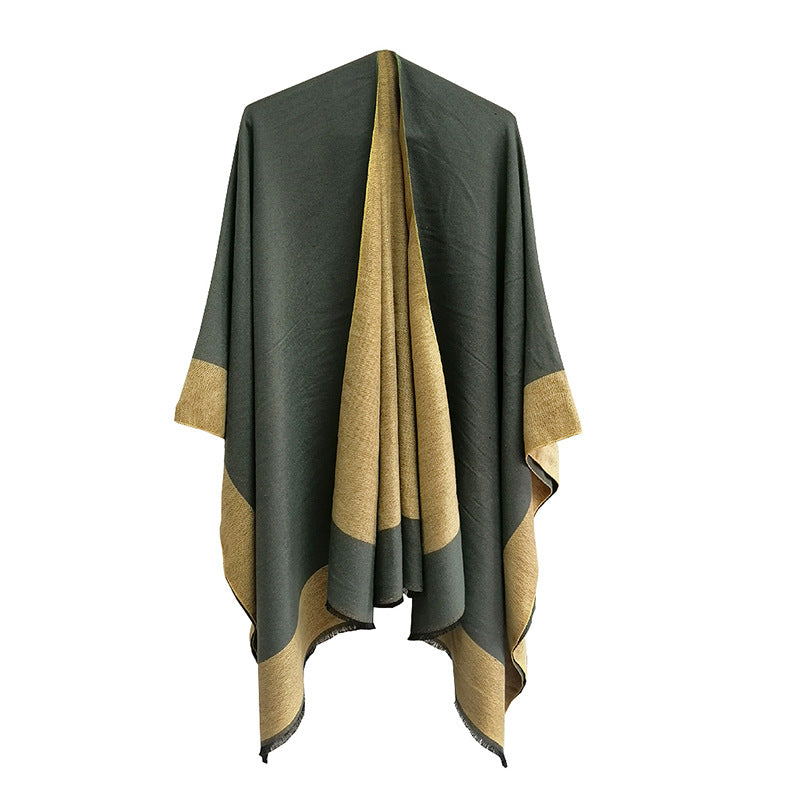 Fashion Traveling Shawls for Women-Scarves & Shawls-Green-150x130cm-Free Shipping at meselling99