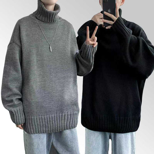 Winter Turtleneck Knitted Pullover Sweaters for Men-Sweater&Hoodies-Free Shipping at meselling99