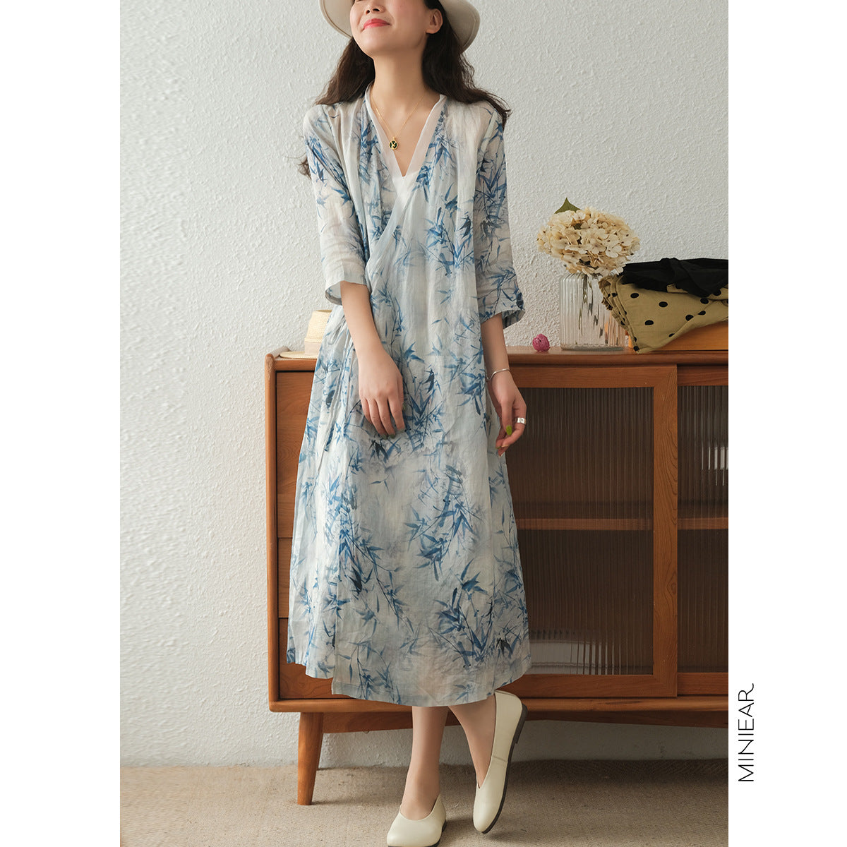 Vintage Lace Up Women Dresses-Dresses-Free Shipping at meselling99