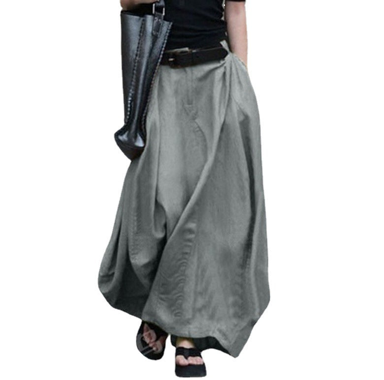 New Elastic Waist Women Plus Size Skirts--Free Shipping at meselling99