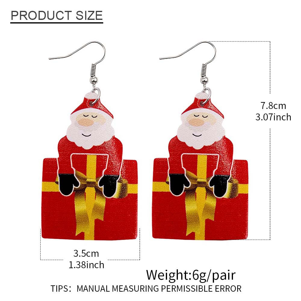 Christmas Style Water-drop Snowflake Earring 2 Sets-Earrings-Free Shipping at meselling99