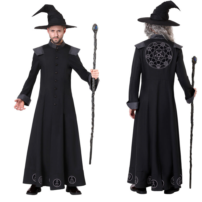 Halloween Black Women Witch Cosplay-Costumes & Accessories-Free Shipping at meselling99