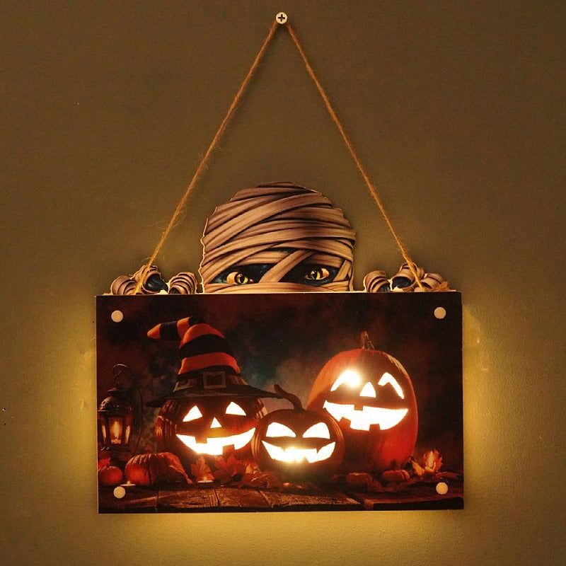 Halloween Wall Decoration Pendants-Decor-mummy Pumpkin-Free Shipping at meselling99