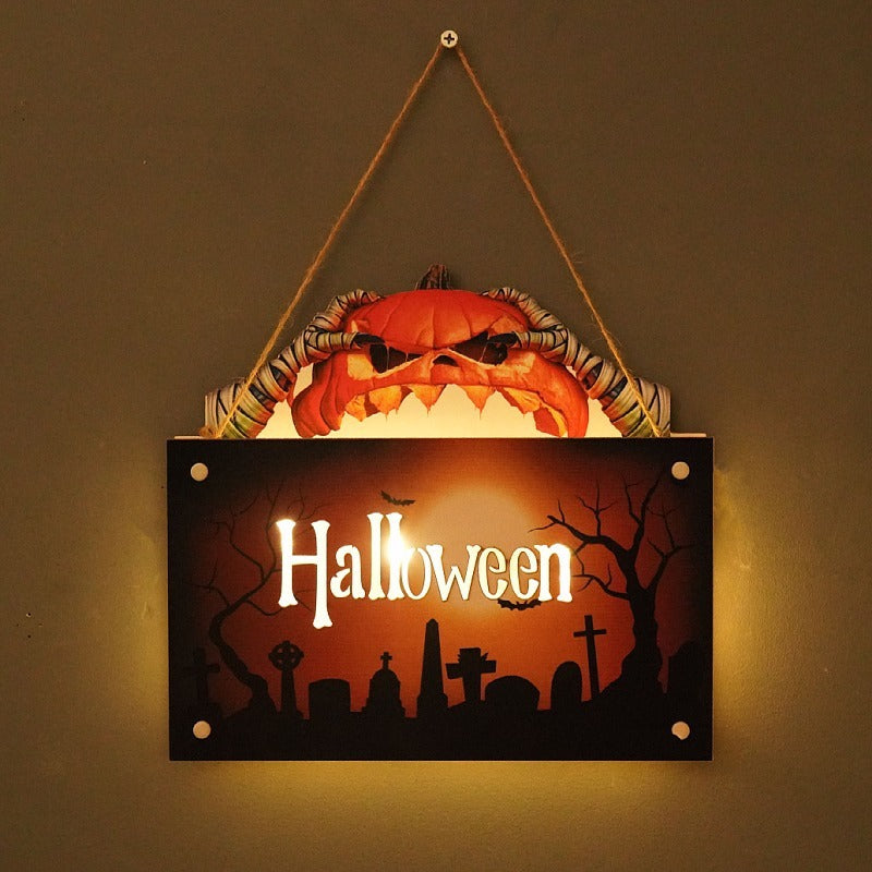 Halloween Wall Decoration Pendants-Decor-Orange Pumpkin-Free Shipping at meselling99