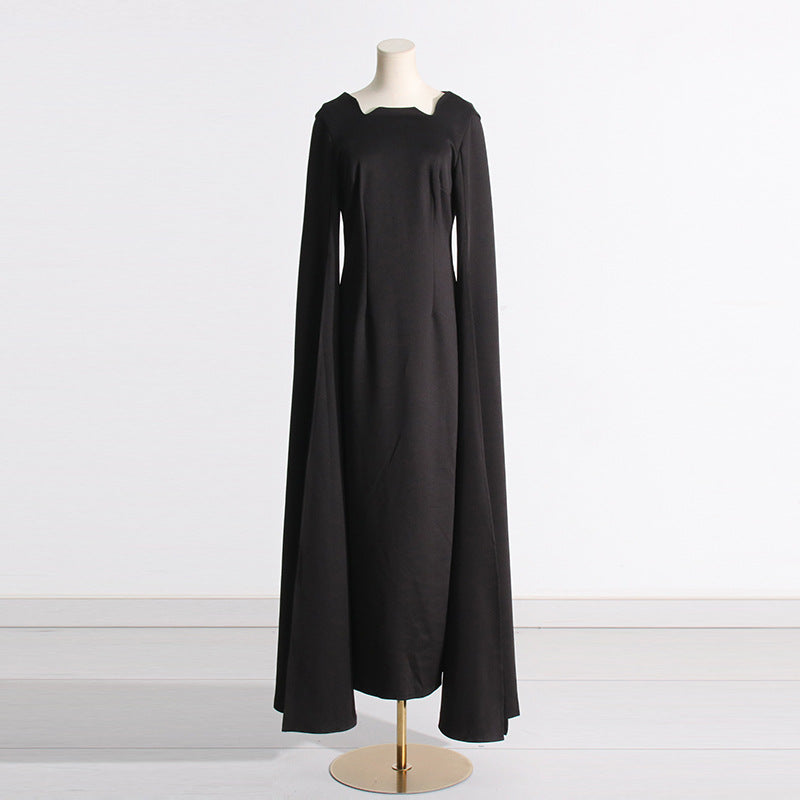 Designed Elegant Long Evening Dresses-Dresses-Black-S-Free Shipping at meselling99