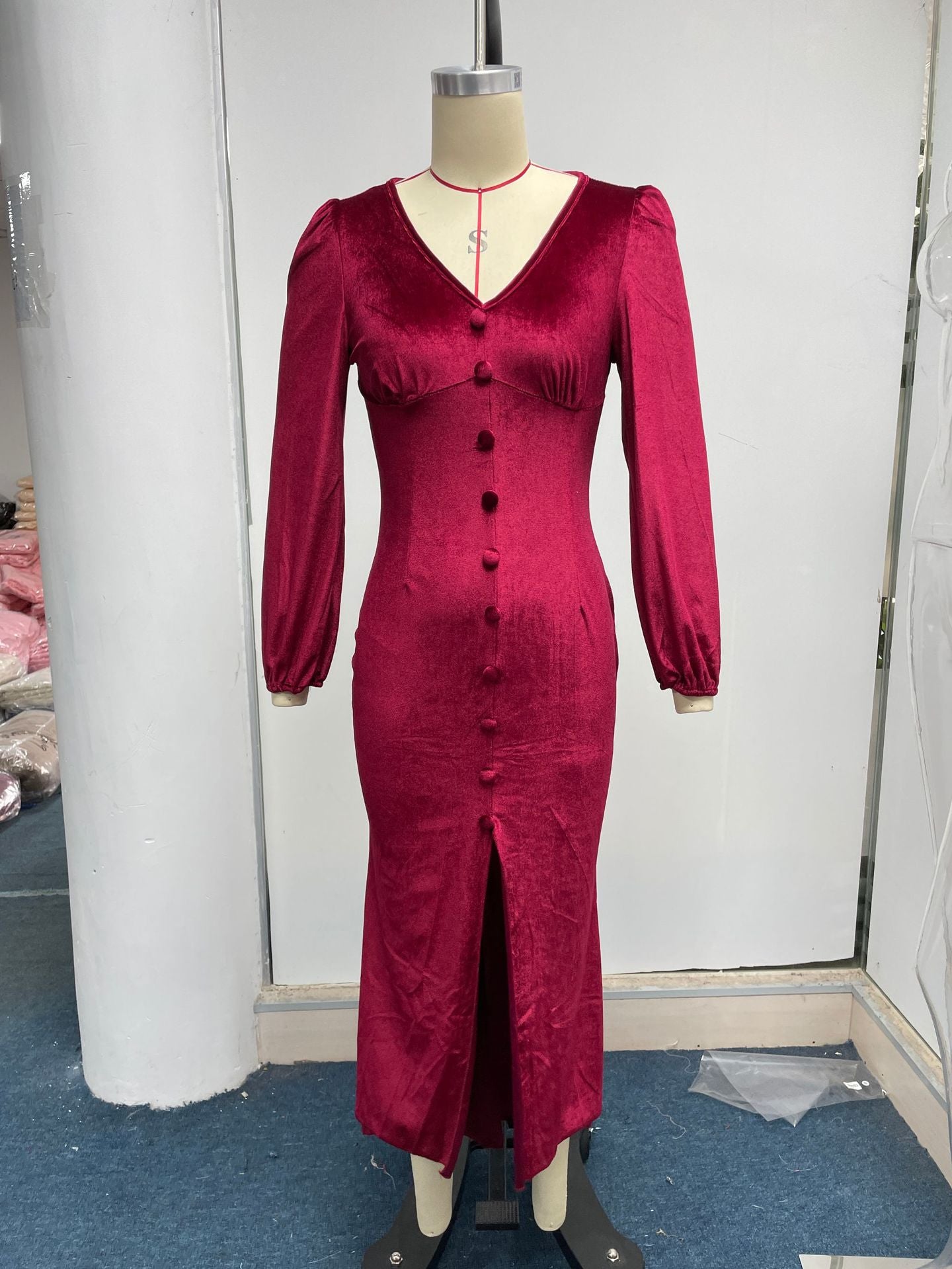 Elegant Fall Long Dresses for Women-Dresses-Free Shipping at meselling99