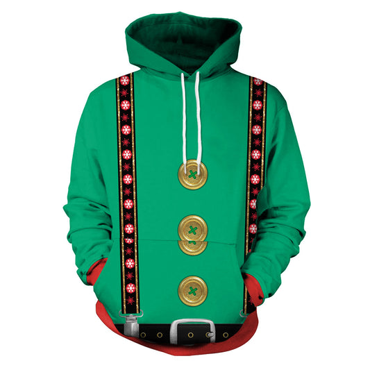 Casual Christmas Long Sleeves Hoodies-Hoodies-The same as picture-M-Free Shipping at meselling99