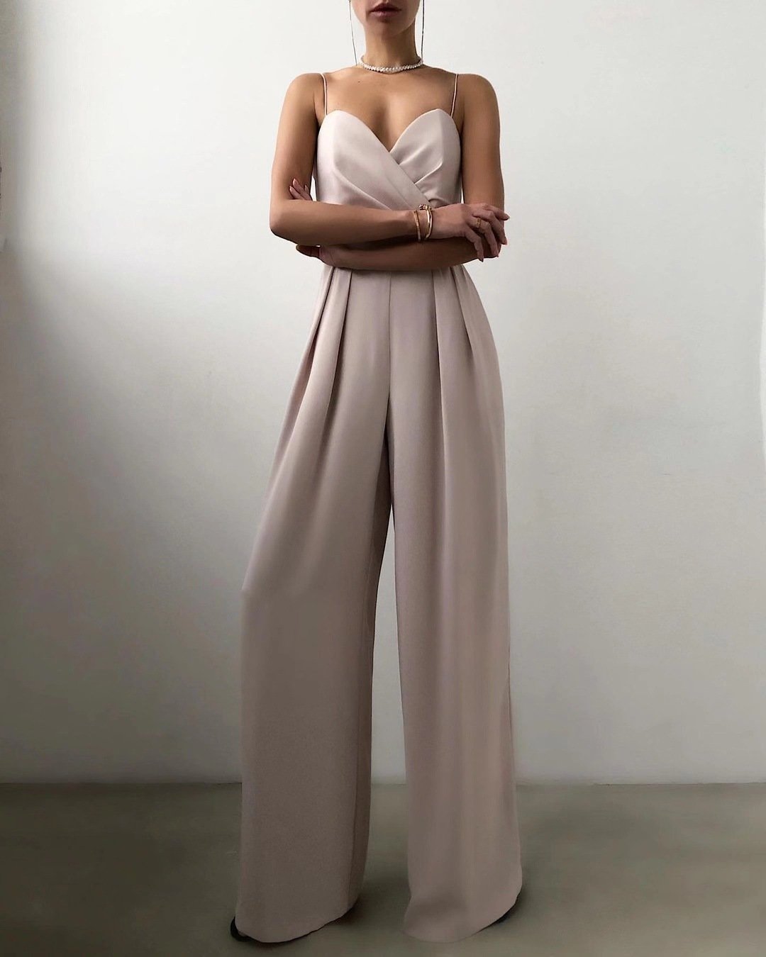 Sexy Slim Waist Loose Jumpsuits--Free Shipping at meselling99