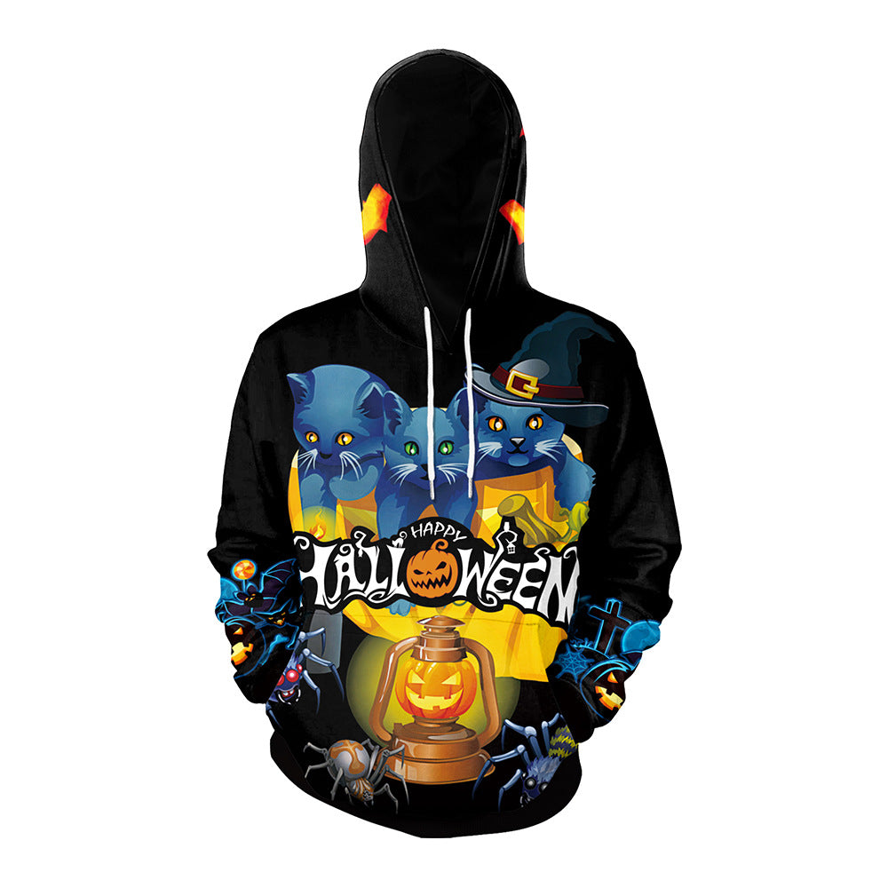 Hip Hop Style Women Plus Sizes Hoodies for Halloween-Shirts & Tops-WB128-013-M-Free Shipping at meselling99