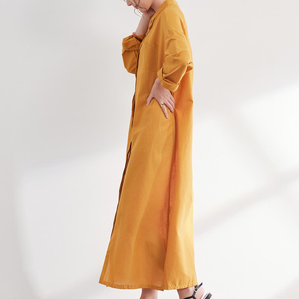 Casual Women Cozy Long Shirts Dresses-Dresses-Free Shipping at meselling99