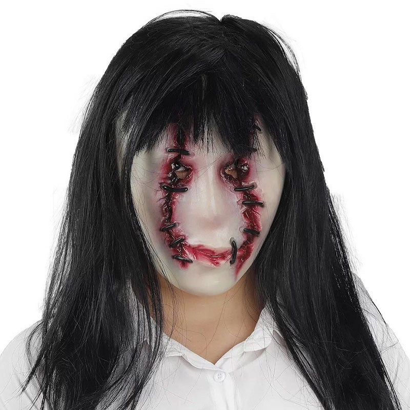 Halloween Horrible Room Escape Wigs&Mask Murder-For Halloween-Style19-One Size-Free Shipping at meselling99