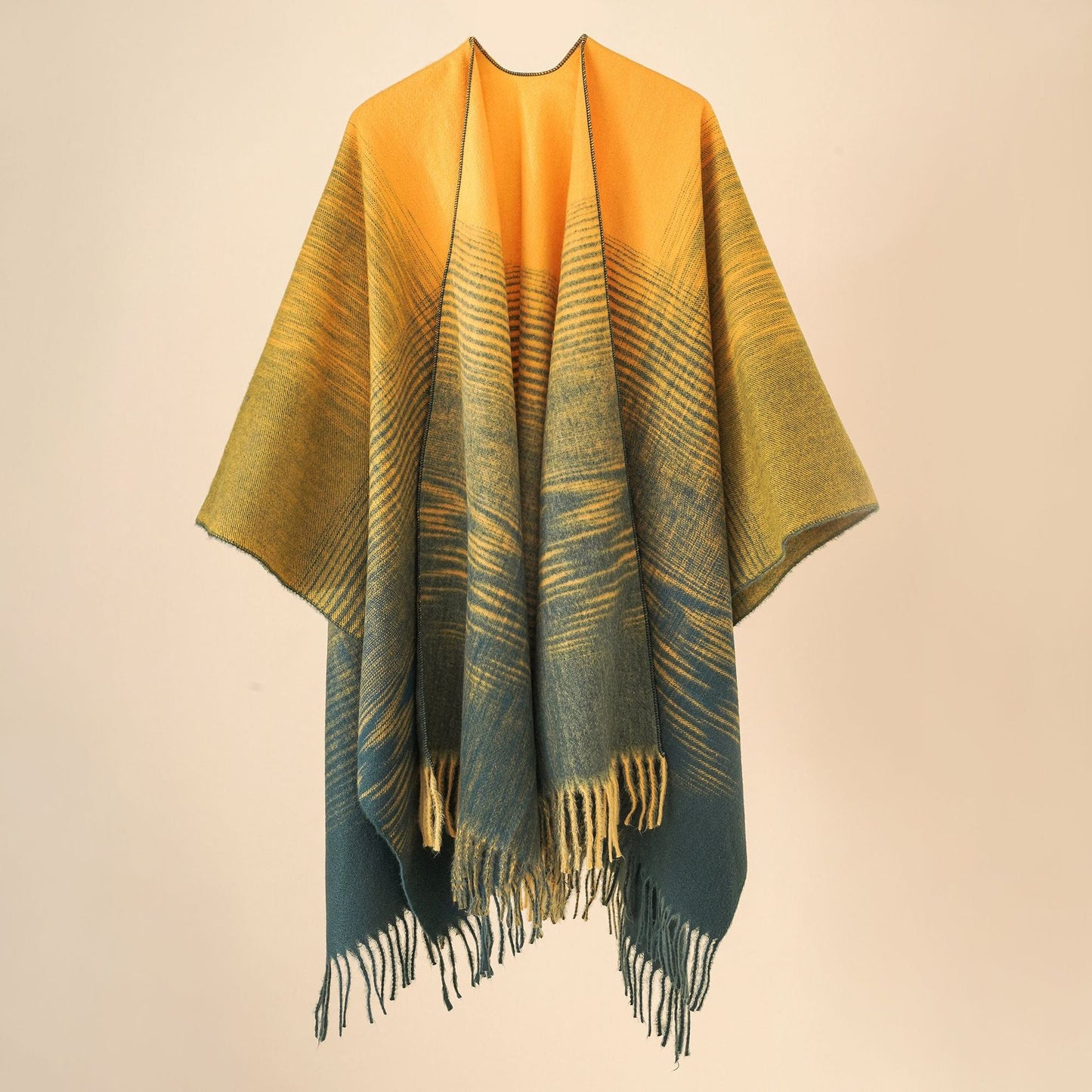 Fashion Tassels Shawls for Women-shawls-Yellow-155CM-Free Shipping at meselling99