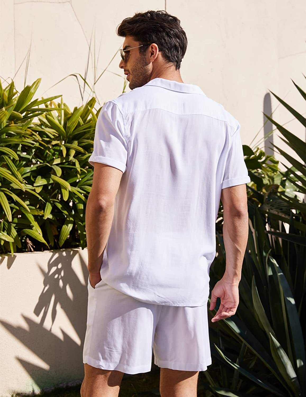 Casual Summer Men's Short Sleeves T Shirts and Shorts-Suits-Free Shipping at meselling99