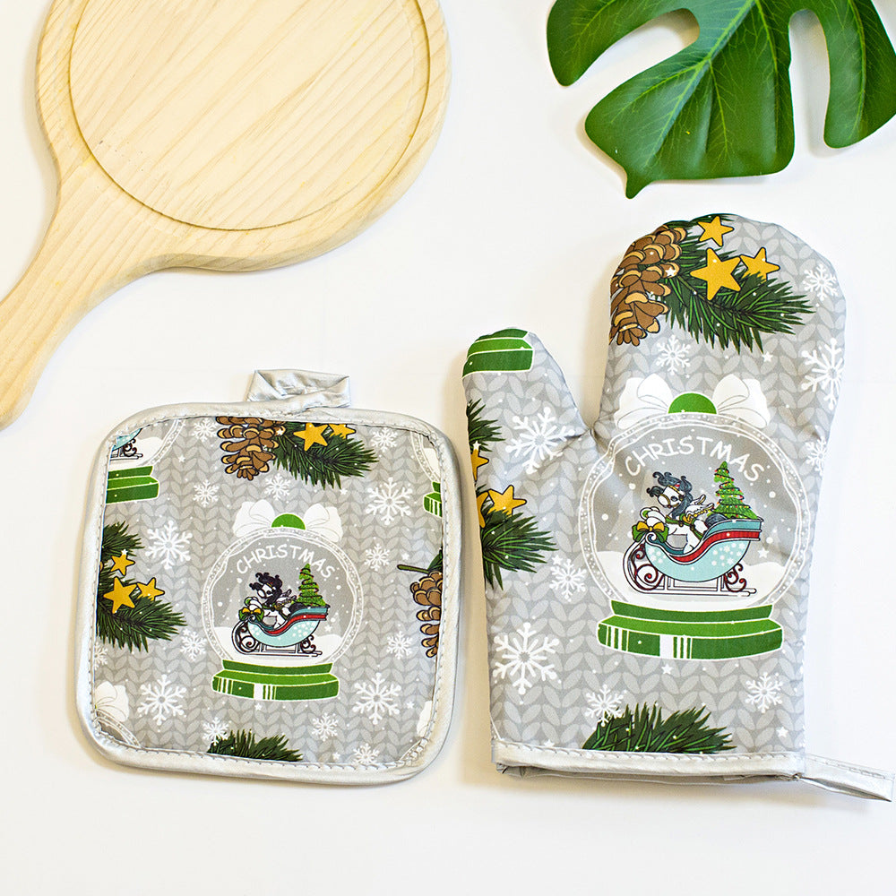Buy One Get One Christmas Kitchen Oven Gloves-13-Free Shipping at meselling99