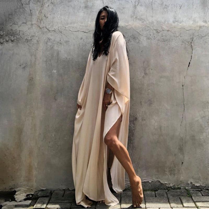 Casual Summer Holiday Long Romper Cover Up Dresses-Dresses-Free Shipping at meselling99