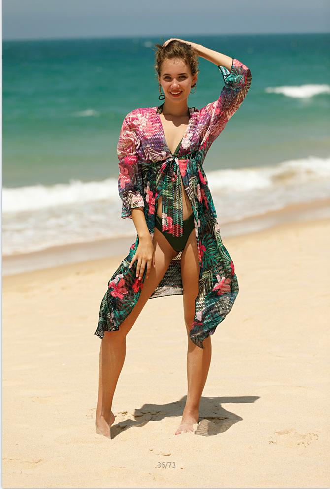 Women Summer Chiffon Anit-sunshine Bikini Cover Ups-Cover Ups-5-One Size-Free Shipping at meselling99