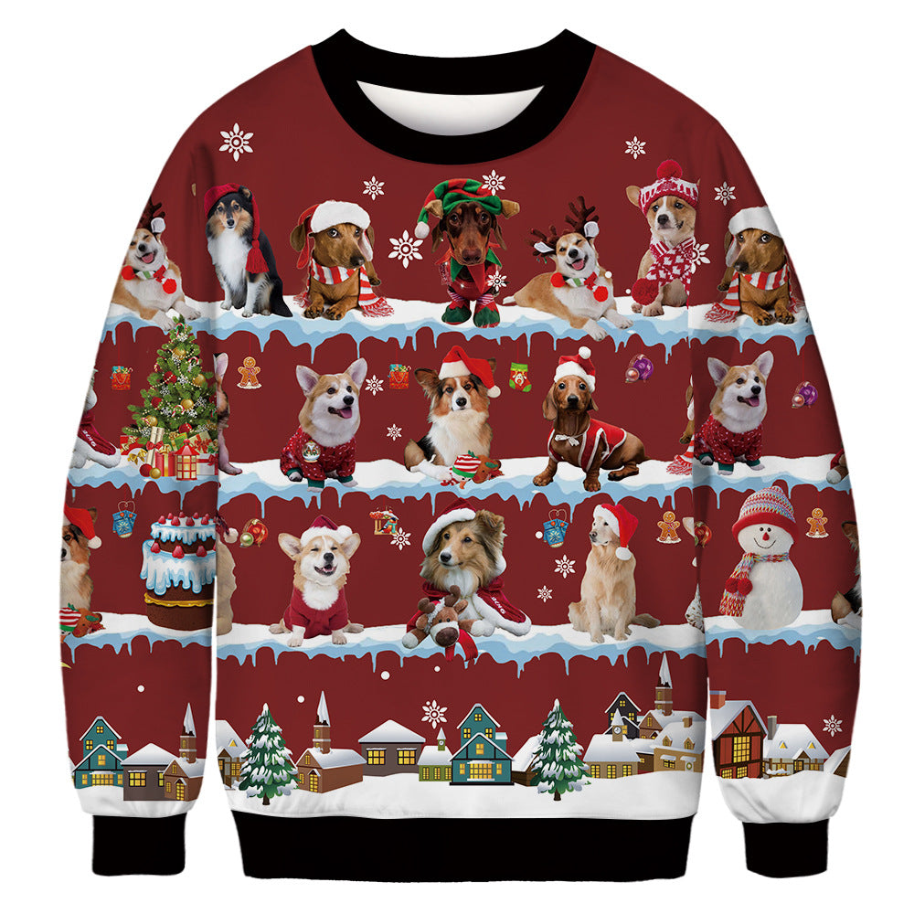 Christmas Cat His-and-hers Hoodies Sweaters-Shirts & Tops-BFT173-M-Free Shipping at meselling99
