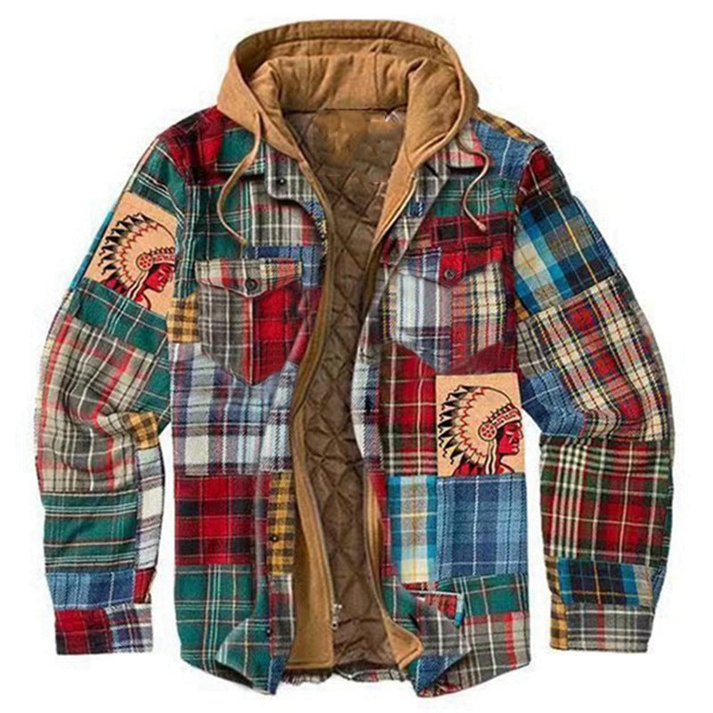 Men Warm Hoodies Jacket Overcoat for Winter-Men's Coat-Free Shipping at meselling99