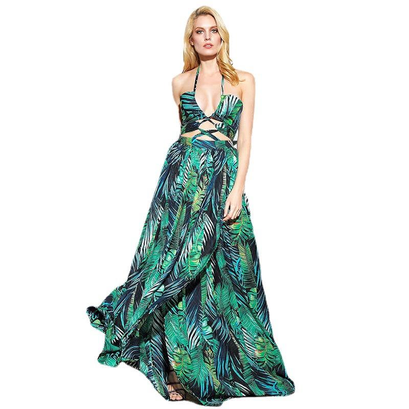 Summer Fashion Sleeveless Long Dresses-Maxi Dresses-Free Shipping at meselling99