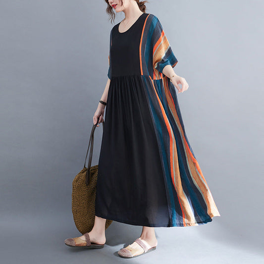 Casual Women Plus Sizes Long Cozy Dresses-Dresses-The same as picture-One Size-Free Shipping at meselling99
