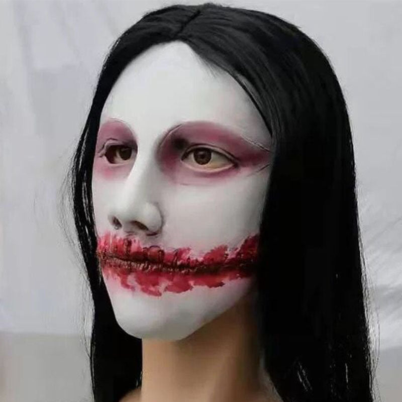 Halloween Horrible Room Escape Wigs&Mask Murder-For Halloween-Style10-One Size-Free Shipping at meselling99