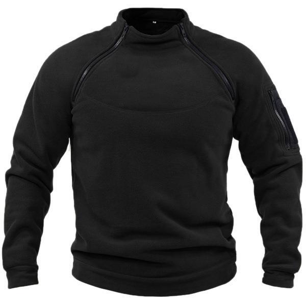 Warm Turtleneck Pullover Sweaters for Men-Black-S-Free Shipping at meselling99