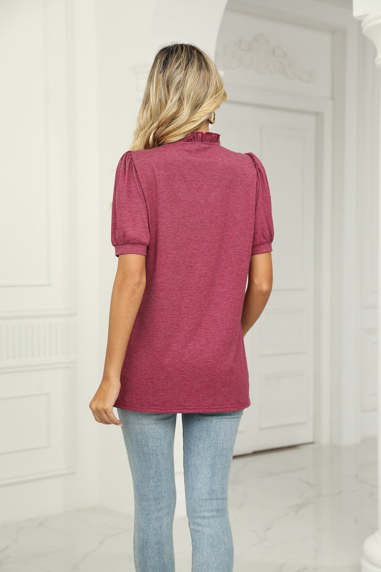 Summer Short Sleeves Women T Shirts-Shirts & Tops-Free Shipping at meselling99