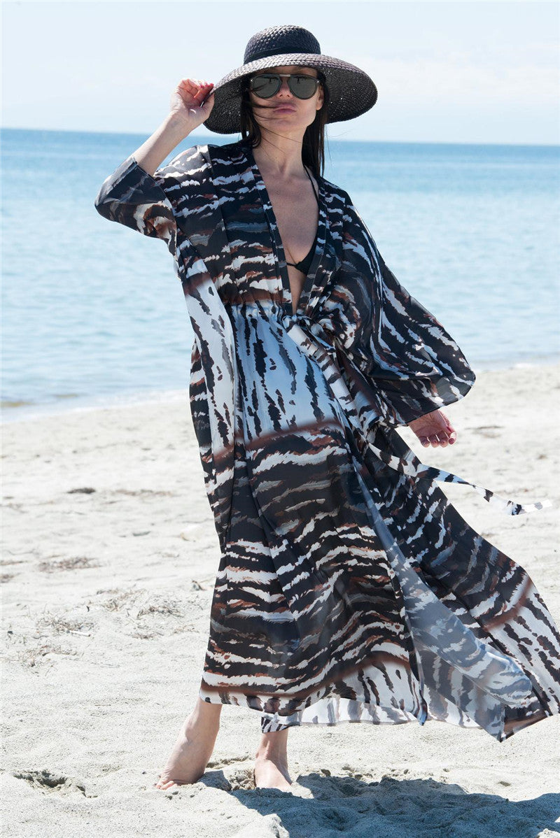 Summer Chiffon Beach Cover Up Dresses for Women--Free Shipping at meselling99