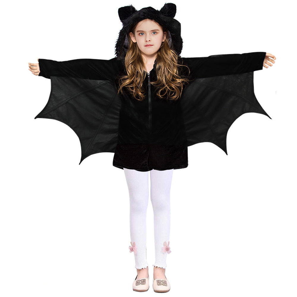 Halloween Witch Cosplay Costume for Kids-Costumes-Free Shipping at meselling99