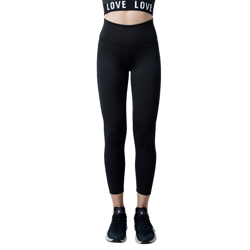 Sexy High Waist Gym Leggings for Women-Activewear-Black-S-Free Shipping at meselling99