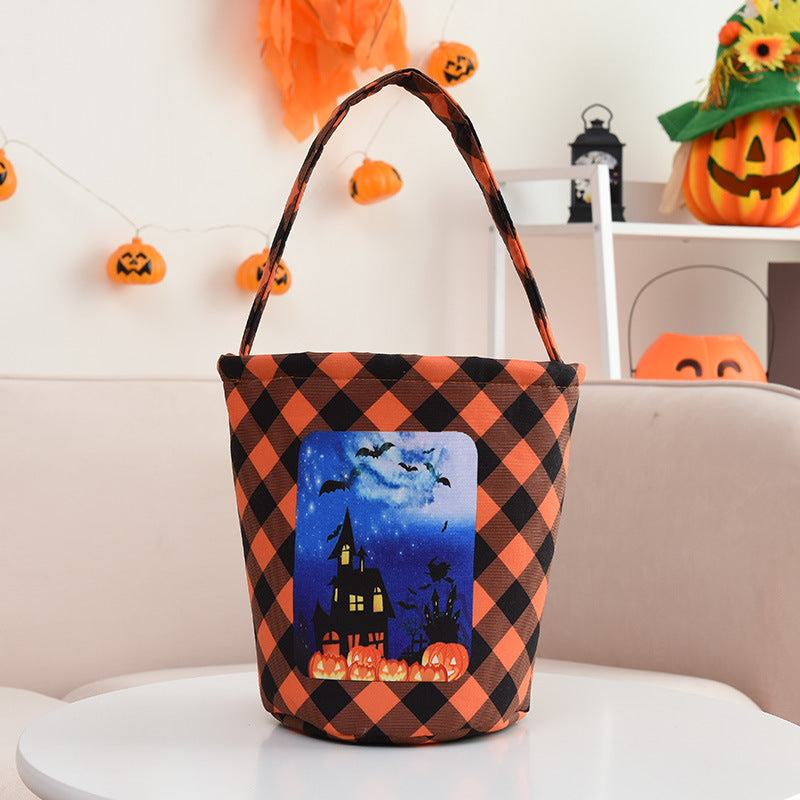 Halloween Pumpkin Candy Handle Bags/Basket-Baskets-6-Free Shipping at meselling99