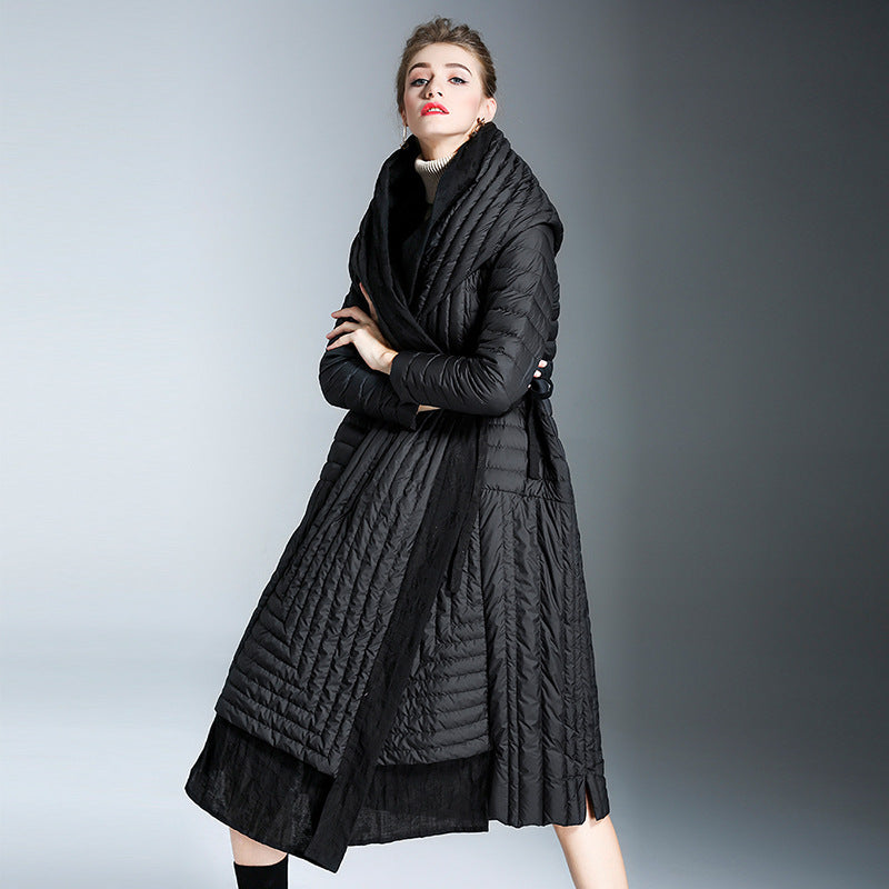 Winter Warm Long Down Overcoats for Women-Underwear-Free Shipping at meselling99
