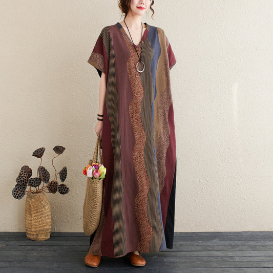 Casual Linen Long Cozy Summer Dresses-Dresses-The same as picture-One Size-Free Shipping at meselling99