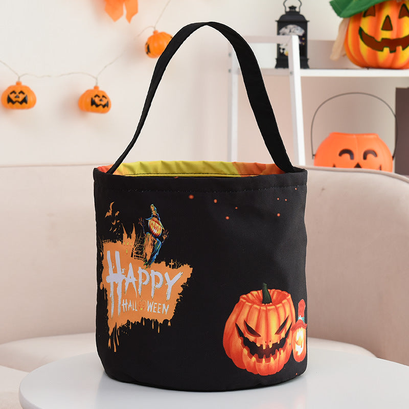 Halloween Pumpkin Candy Handle Bags/Basket-Baskets-3 (with light)-Free Shipping at meselling99