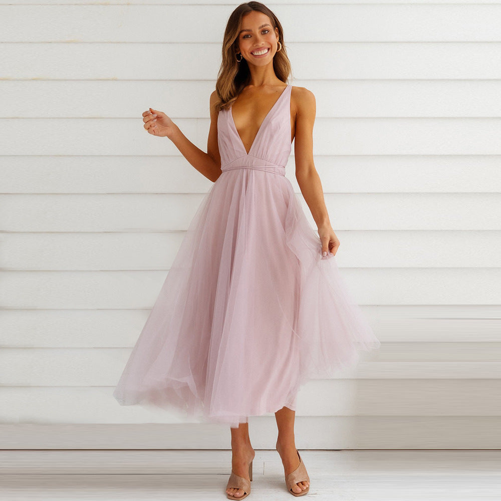 Summer Fairy Tulle Bridesmaid Dresses-Dresses-Free Shipping at meselling99