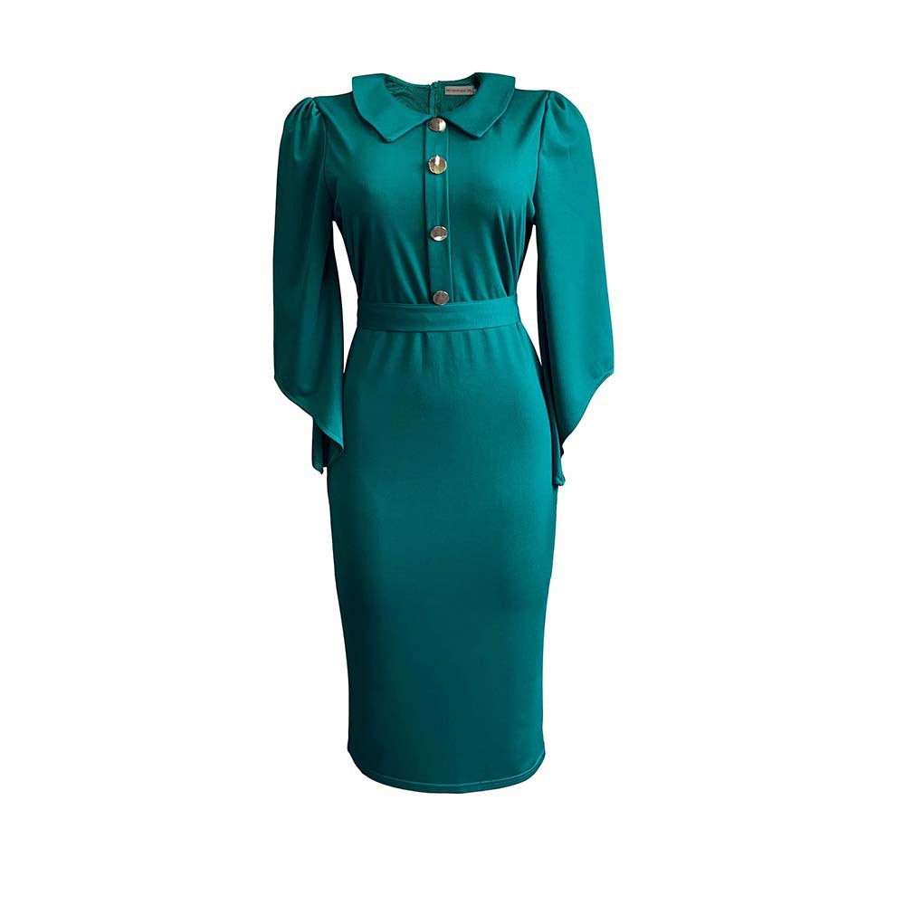 Sexy Plus Sizes Dresses for Women-Dresses-Green-S-Free Shipping at meselling99