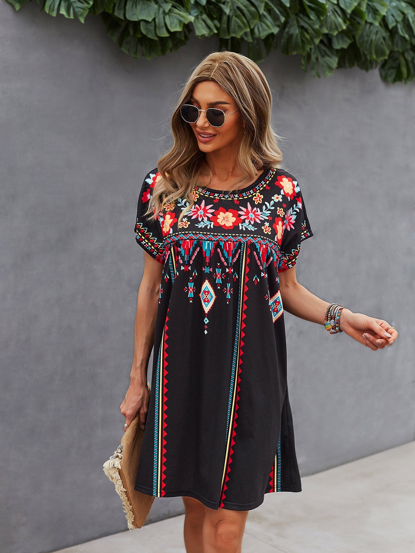 Casual Summer Holiday Sundresses-Dresses-Free Shipping at meselling99