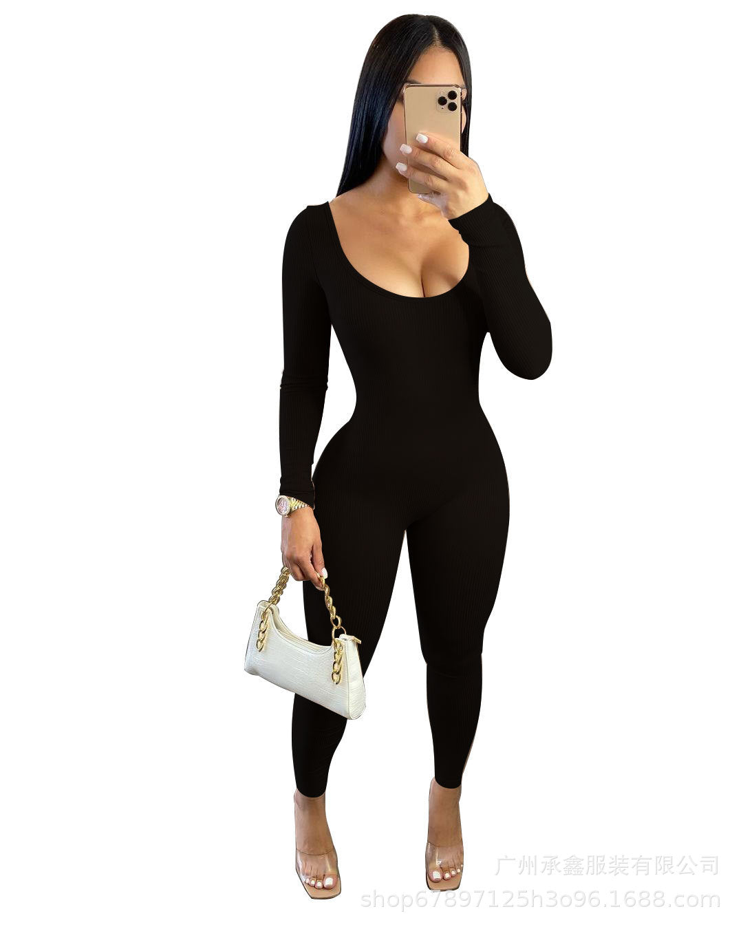 Sexy Women Jumpsuits-Jumpsuits & Rompers-Free Shipping at meselling99