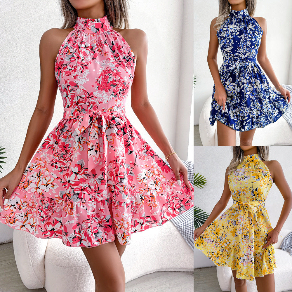 Elegant Summer Mini Dresses-Dresses-Free Shipping at meselling99