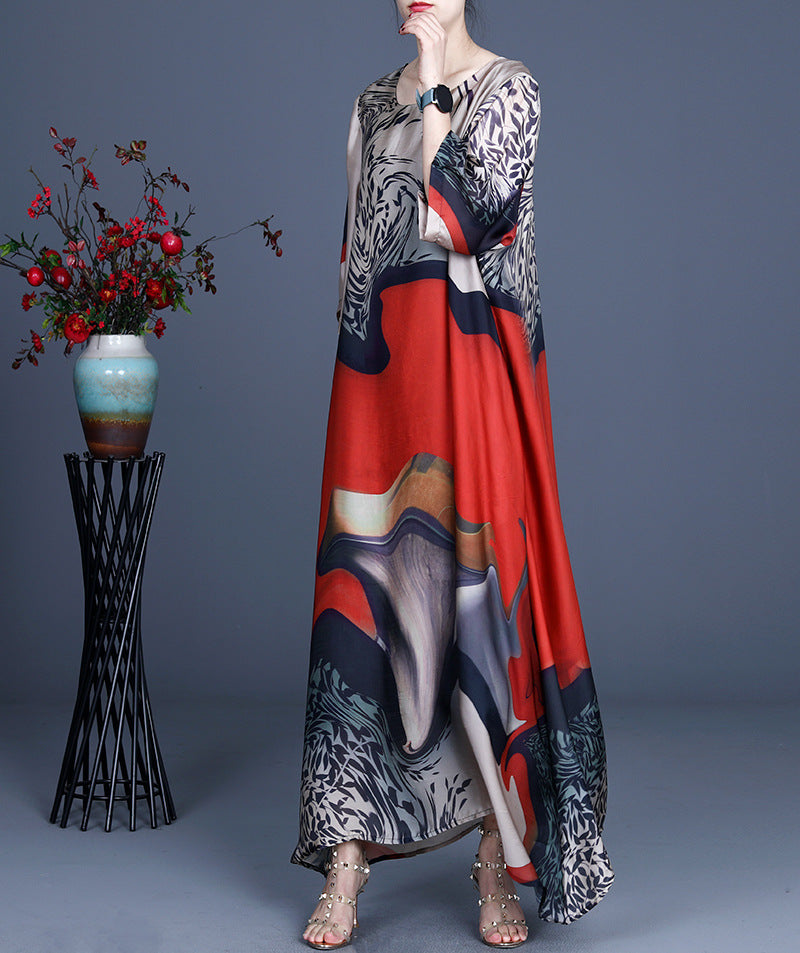 Luxrury Tencel Irregular Long Dresses-Dresses-Free Shipping at meselling99