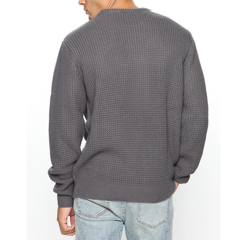 Casual Pullover Knitted Sweaters for Men-Shirts & Tops-Free Shipping at meselling99