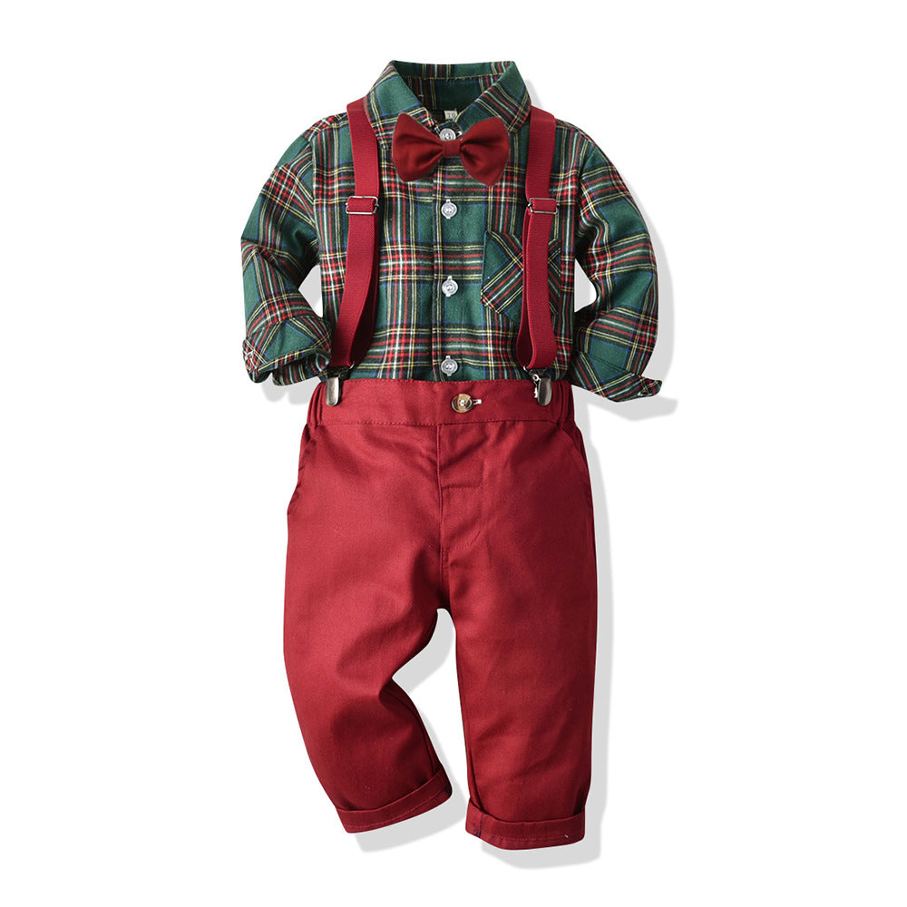 Boys' Christmas Suits-Suits-A-70CM-Free Shipping at meselling99