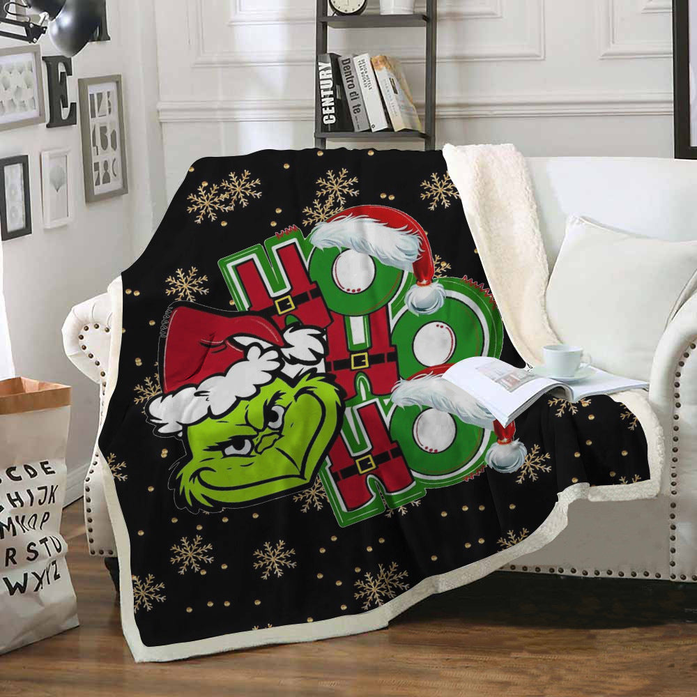 Christmas Grinch Soft Throw Blankets-Blankets-5-50*60 inches-Free Shipping at meselling99